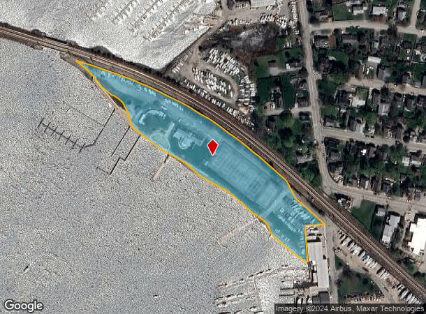  196 Water St, Stonington, CT Parcel Map