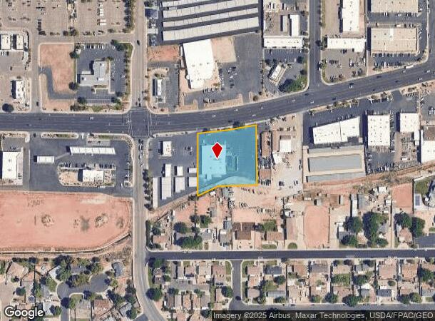  1469 W Sunset Blvd, Saint George, UT Parcel Map