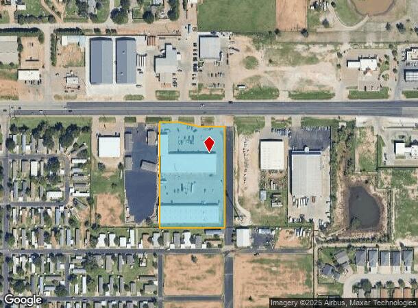 6625 19Th St, Lubbock, TX Parcel Map
