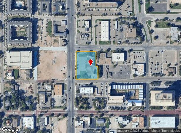 1001 N Avenue Q, Lubbock, TX Parcel Map