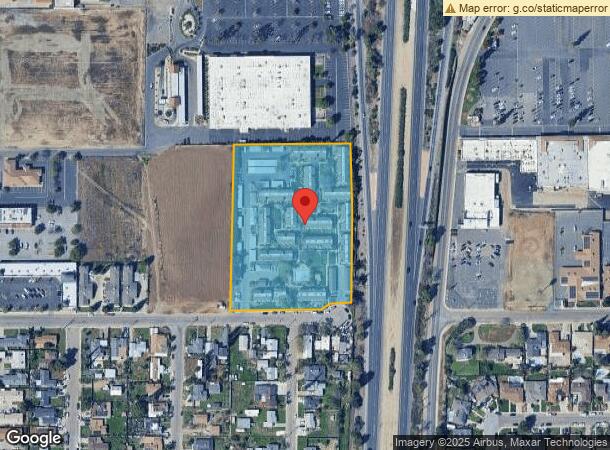  1040 W Grand Ave, Porterville, CA Parcel Map