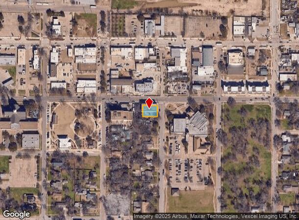  203 S Jefferson St, Irving, TX Parcel Map