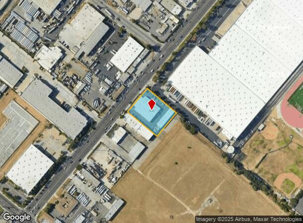  9606 Santa Fe Springs Rd, Santa Fe Springs, CA Parcel Map