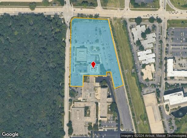  9933 Woods Dr, Skokie, IL Parcel Map