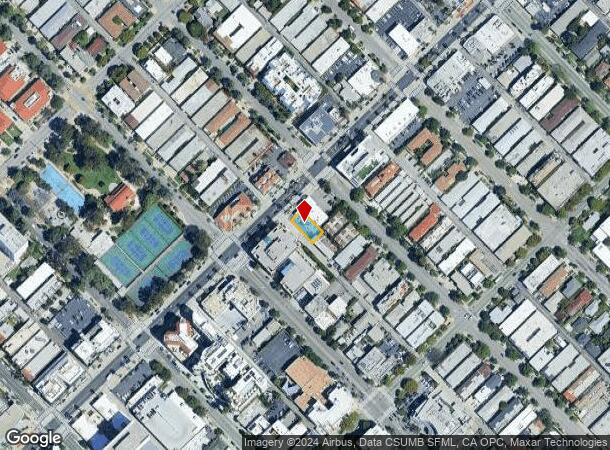  820 Wilshire Blvd, Santa Monica, CA Parcel Map