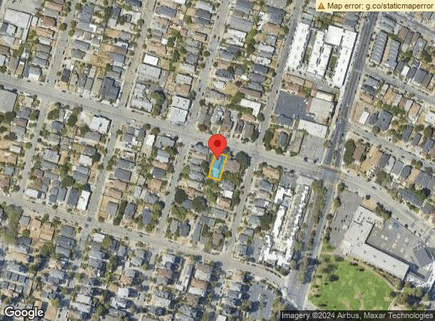  961 18Th St, Oakland, CA Parcel Map