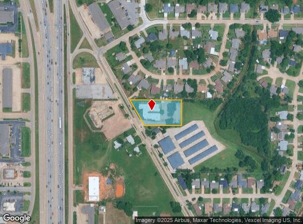  1700 N Broadway St, Moore, OK Parcel Map