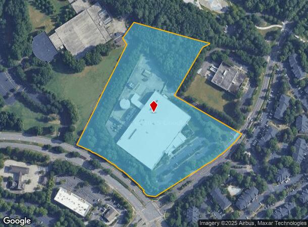  1650 Union Hill Rd, Alpharetta, GA Parcel Map