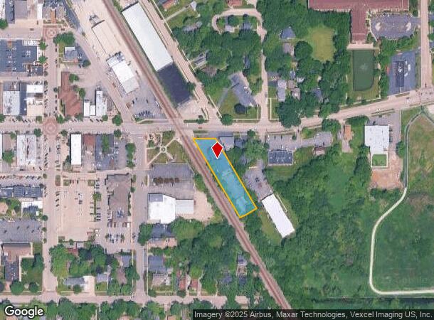 381 Center St, Grayslake, IL Parcel Map