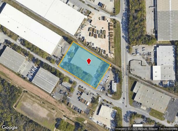 1002 Trident St, Hanahan, SC Parcel Map