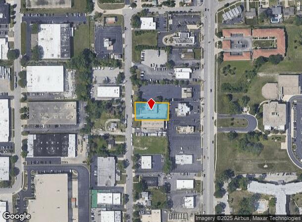 875 N Addison Ave, Elmhurst, IL Parcel Map
