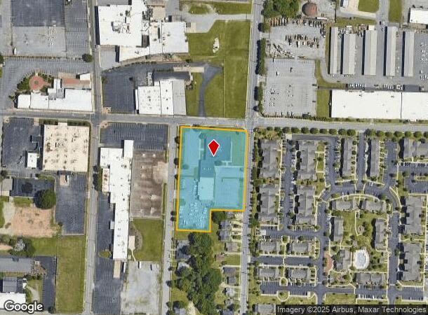  500 E Russell Ave, High Point, NC Parcel Map