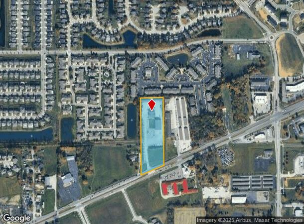  5698 E Us Highway 40, Plainfield, IN Parcel Map