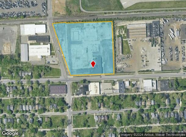  8611 Grinnell St, Detroit, MI Parcel Map