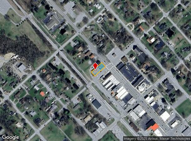 45 S Poplar St, Monterey, TN Parcel Map