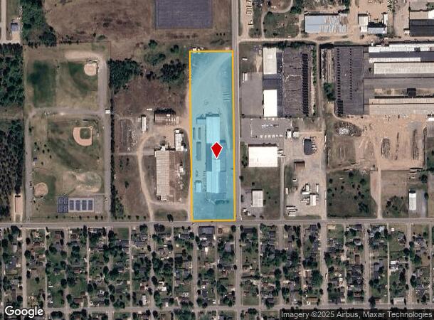  1500 W Breitung Ave, Kingsford, MI Parcel Map