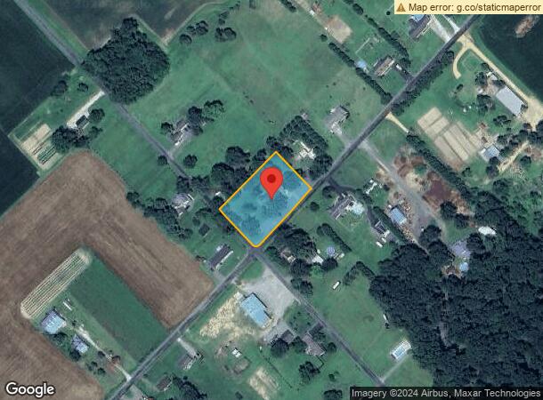  22370 Hog Creek Rd, Preston, MD Parcel Map