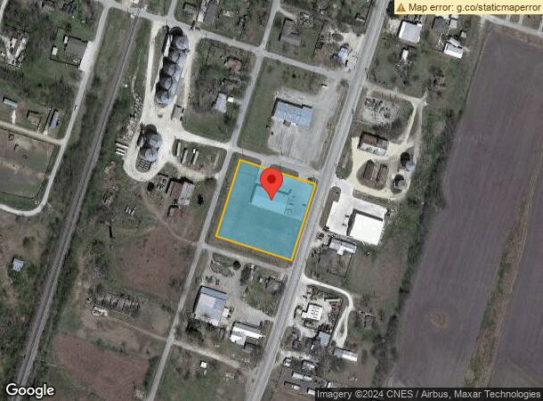  501 S Dalton St, Bartlett, TX Parcel Map