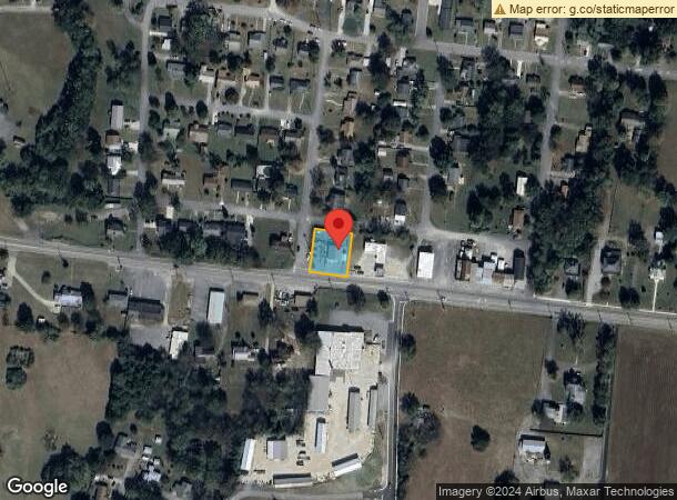  1409 Washington St W, Fayetteville, TN Parcel Map