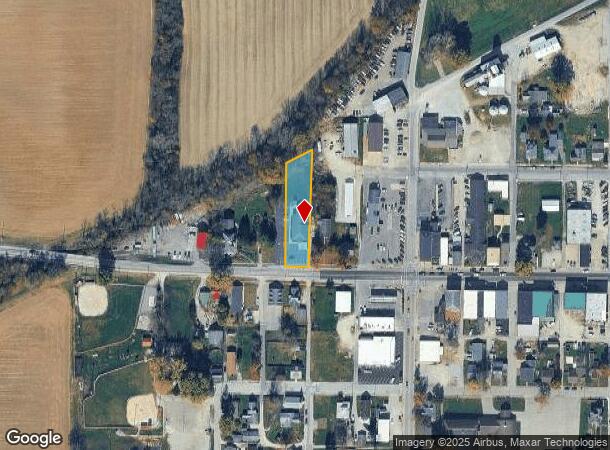 300 W Washington St, Morgantown, IN Parcel Map