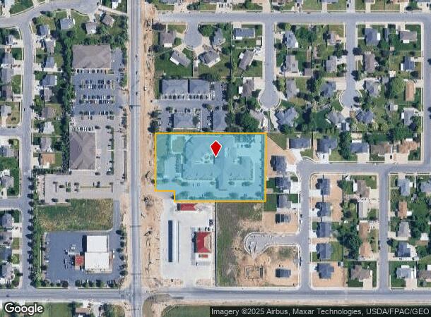  1404 N 2000 W, Clearfield, UT Parcel Map