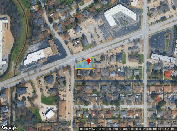  615 W Harwood Rd, Euless, TX Parcel Map