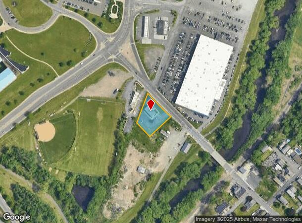  2 W Olive St, Scranton, PA Parcel Map