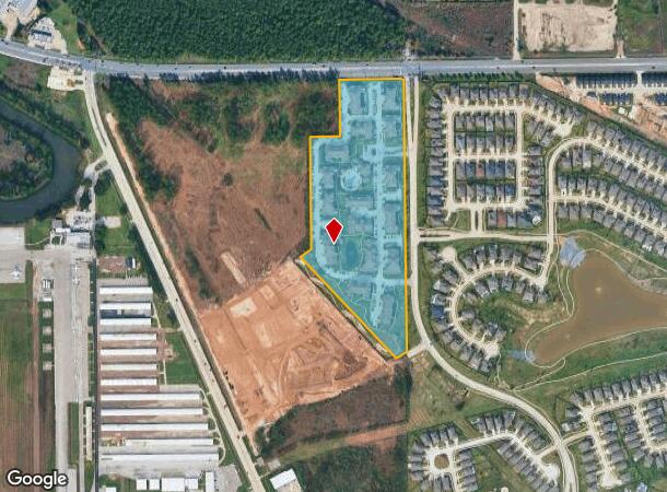  21201 Emerald Mist Pkwy, Spring, TX Parcel Map
