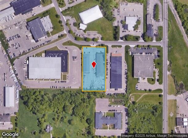 5918 Enterprise Dr, Lansing, MI Parcel Map