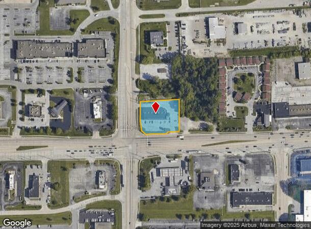  5510 W 86Th St, Indianapolis, IN Parcel Map