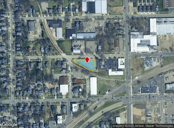  529 W Willard St, Kalamazoo, MI Parcel Map