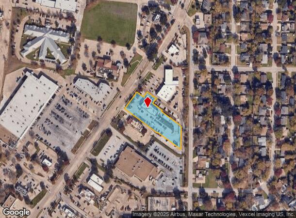 1235 William D Tate Ave, Grapevine, TX Parcel Map