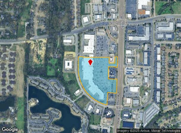  1605 N Germantown Pky, Cordova, TN Parcel Map