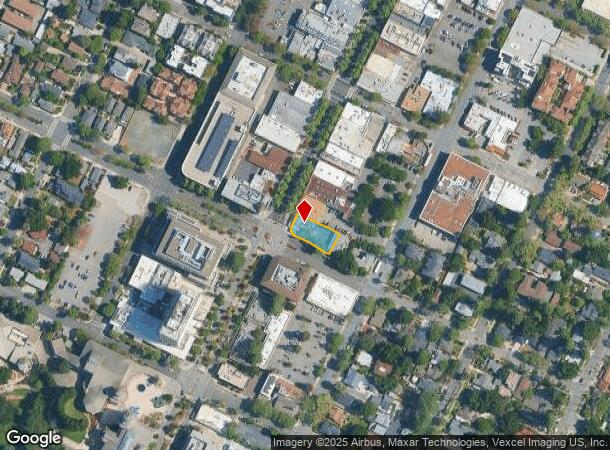  383 Castro St, Mountain View, CA Parcel Map
