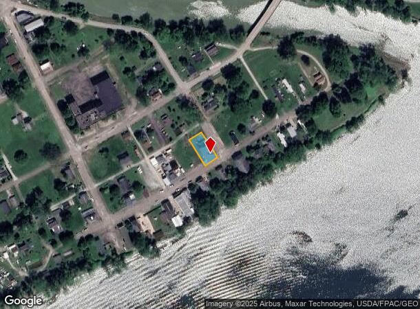  121 1St St, Powhatan Point, OH Parcel Map