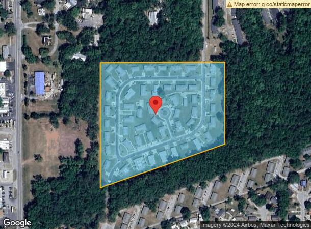  834 Continental Dr, Brooksville, FL Parcel Map