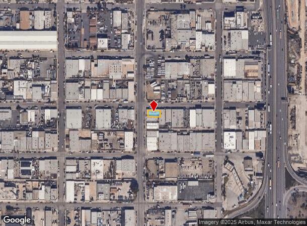 1496 Harbor Ave, Long Beach, CA Parcel Map