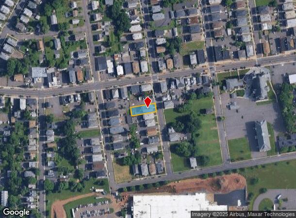  42 Silver St, New Britain, CT Parcel Map