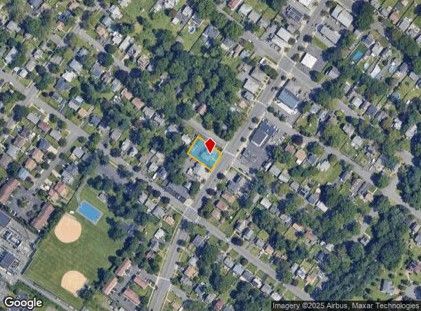 1595 E 2Nd St, Scotch Plains, NJ Parcel Map