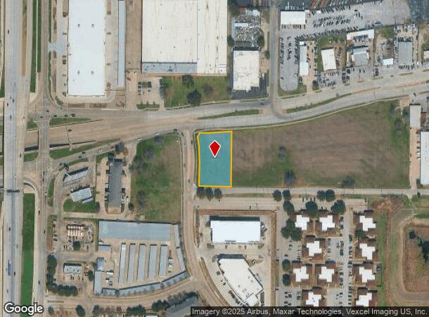 2800 E Abram St, Arlington, TX Parcel Map