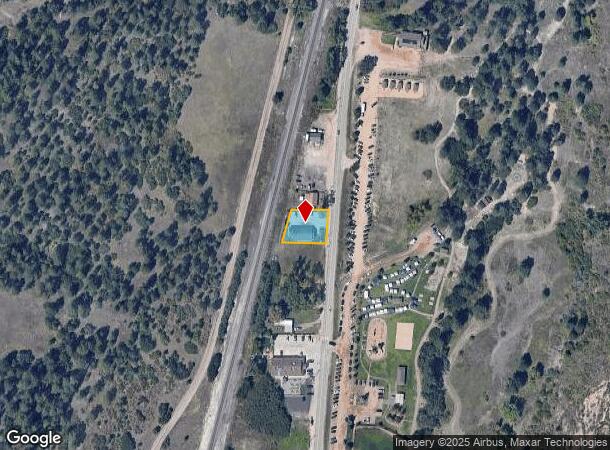  8825 Spruce Mountain Rd, Larkspur, CO Parcel Map