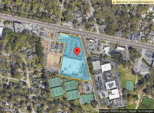  1127 Savannah Hwy, Charleston, SC Parcel Map