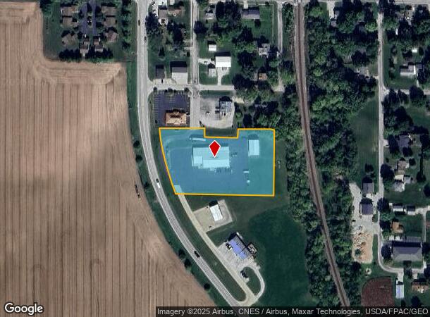 1301 Division St, Orion, IL Parcel Map