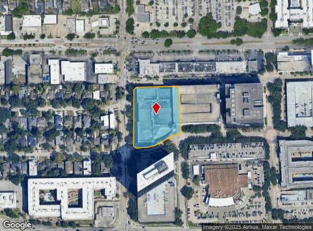 3839 Weslayan St, Houston, TX Parcel Map