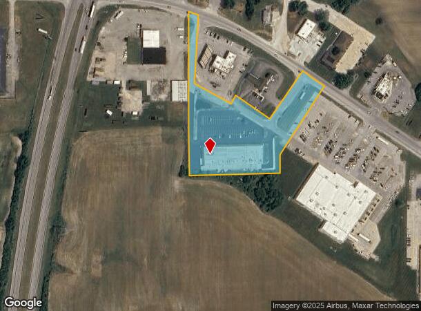 1783 E State Road 163, Clinton, IN Parcel Map