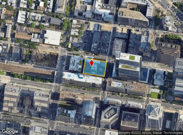  1900 Arch St, Philadelphia, PA Parcel Map