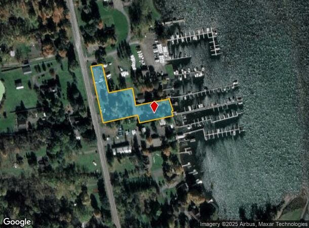 454 Bercs Bar Bay, Branchport, NY Parcel Map