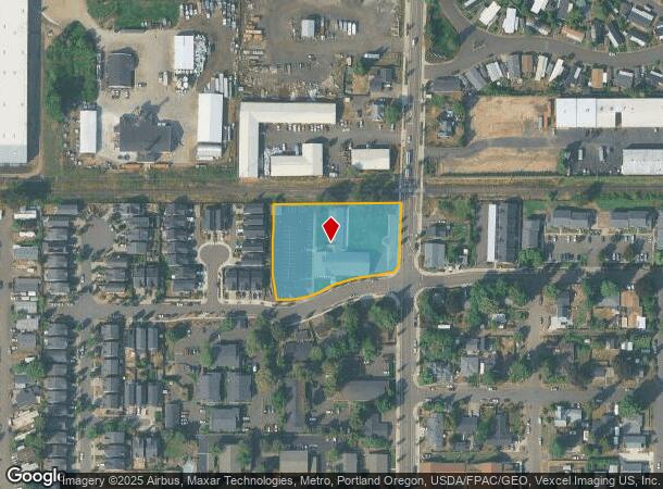 423 N 10Th Ave, Cornelius, OR Parcel Map