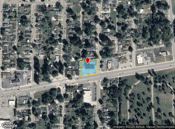  1500 National Rd W, Richmond, IN Parcel Map