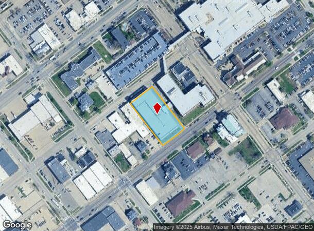 834 3Rd Ave Se, Cedar Rapids, IA Parcel Map